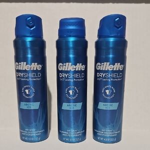 Gillette Arctic Ice Antiperspirant Spray 4.3 Oz